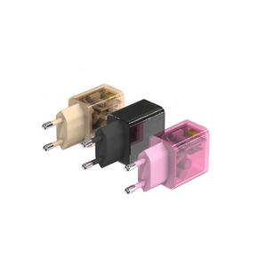 Adaptador de teléfono móvil de carga rápida PD 35W <span class=keywords><strong>USB</strong></span> tipo A + <span class=keywords><strong>C</strong></span> <span class=keywords><strong>cargador</strong></span> de pared <span class=keywords><strong>IPhone</strong></span> <span class=keywords><strong>13</strong></span> 14 15 16 UL <span class=keywords><strong>cargador</strong></span> de teléfono transparente OEM - Product Image 1