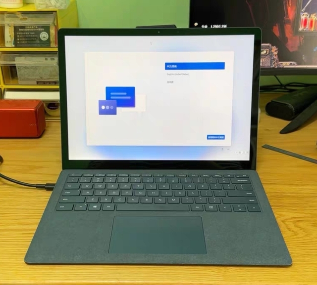 High Quality 13.5-inch 2K Touch Screen Intel I7 10th Gen 16GB 256GB SSD Surface Laptop3 Business Laptop English Keyboard Windows