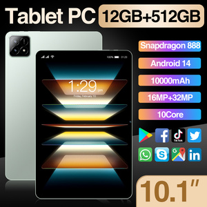 Phiên Bản Toàn Cầu 10.1 Inch Màn Hình Máy Tính Bảng PC Pad 6S Với 10000MAh <span class=keywords><strong>Android</strong></span> 14 Dual Sim Card Mạng 12GB + 512GB Cho Giải Trí - Product Image 4
