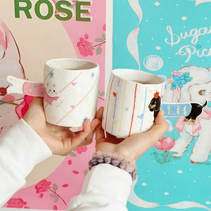 Tasses en céramique résistantes aux hautes températures, tasses à café et à lait pour la maison - Product Image 5