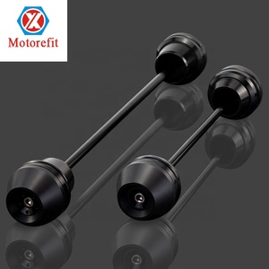 Motorefit de la motocicleta delantera y trasera de la rueda de eje de horquilla de deslizadores tapa accidente Protector para YAMAHA <span class=keywords><strong>MT03</strong></span> MT25 <span class=keywords><strong>2015</strong></span> - 2020 - Product Image 1