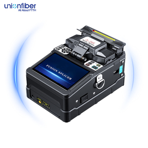 Soudeuse à fibre optique WiFi A28S, épissage rapide en 6 secondes, chauffage en 15 secondes, écran LCD <span class=keywords><strong>5</strong></span> pouces, fixation trois-en-un pour réseau FTTH - Product Image 5