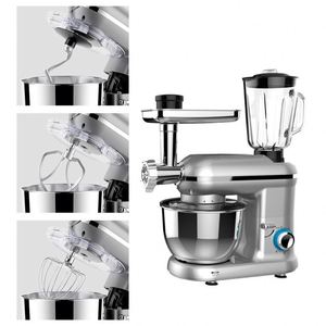 Robot culinaire multifonction 5-en-1 5,5 L à prix abordable – Batteur sur socle, pétrin, robot culinaire <span class=keywords><strong>universel</strong></span> - Product Image 3