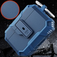 Étui de protection antichoc en TPU rigide compatible avec Air 2/3 Generation Pro3, étui pour écouteurs avec boucle, étui pour écouteurs sans fil