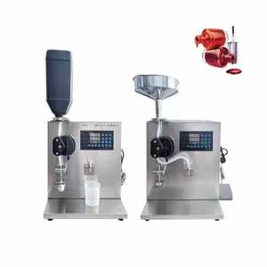 Máquina de Llenado de Líquidos Viscosos Semiautomática de Sobremesa con Control Digital, de 1ml a 100ml, para Pegamento de Uñas, Esmalte, Cosméticos y Envasado de Líquidos - Product Image 1