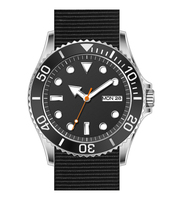 Montres De luxe personnalisées OEM ODM Business pour hommes, montres De plongée automatiques mécaniques NH36, 30atm, bracelet en Nylon