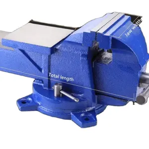 Brand New 8 inch Heavy Duty băng ghế dự bị Vise với chất lượng cao