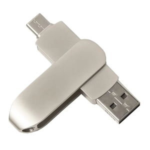 Clé USB Gitra Type <span class=keywords><strong>C</strong></span> 3.0 2.0 16 Go 32 Go 64 Go 128 Go, disque USB en métal avec fonction OTG, logo laser - Product Image 1