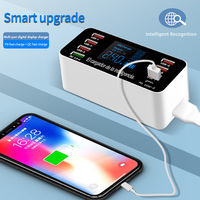 Chargeur de téléphone et tablette USB multi-ports sans fil de haute qualité 40W QC3.0 PD à charge rapide Type-C