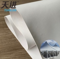 Lona Impermeable para Carpas, Tela de Lona Revestida de PVC Ignífuga, Material para Carpas