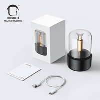Machine d'aromathérapie créative de Simulation de chandelle, USB, bureau, maison, atmosphère, bougie, Humidification, cadeau, diffuseur d'huile