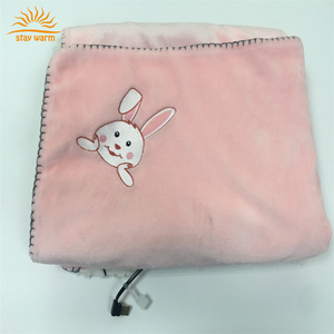 Manta Eléctrica USB Portátil OEM con 3 Niveles de Calor para Camping, Oficina, Viajes, Partidos de Hockey - Product Image 2