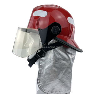 アメリカスタイルの消防士ヘルメット耐熱性消防士用ハードハット消火救助防火ヘルメット - Product Image 3