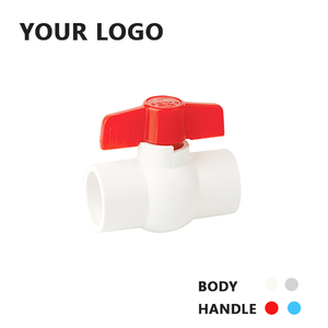 Swd bóng Van ống phù hợp hàng đầu thời trang xử lý mặt bích lớp <span class=keywords><strong>PVC</strong></span> đường ống kết nối đôi Công Đoàn <span class=keywords><strong>1</strong></span> inch Đồng hồ nước van cpvc - Product Image 4