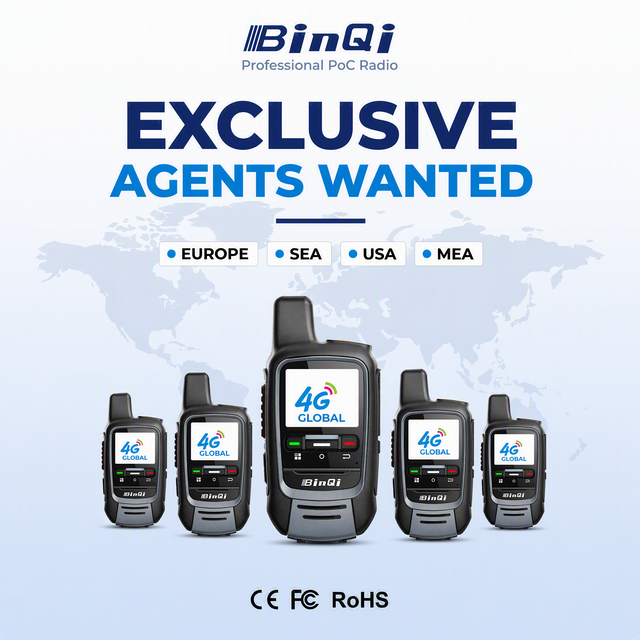 BQ-300 4G LTE Walkie Talkie OEM ODM Wholesale Compact Handheld SIM Card PTT Radio Global Network Two Way Radio for Distributor