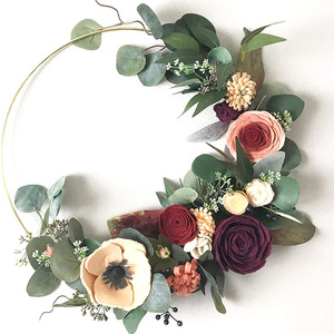 Hojas de Eucalipto Artificiales de Plástico, Ramilletes de Flores Artificiales Verdes <span class=keywords><strong>para</strong></span> Decoración de Interiores, Hogar, Bodas, Hoteles y Manualidades - Product Image 5