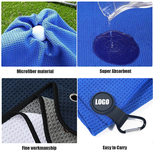 Serviette <span class=keywords><strong>de</strong></span> <span class=keywords><strong>golf</strong></span> magnétique vierge avec broderie personnalisée personnalisée pour serviette <span class=keywords><strong>de</strong></span> <span class=keywords><strong>golf</strong></span> rectangulaire en microfibre gaufrée à aimant - Product Image 2