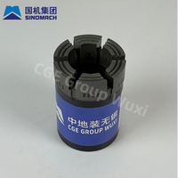 Broca de diamante impregnada para perforación de roca con cable, estándar CGE WUXI DCDMA BQ NQ HQ PQ