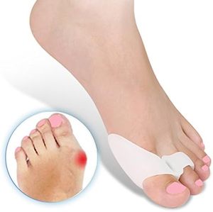Correttore per alluce valgo in SEBS, confortevole e regolabile, per alleviare il dolore, raddrizzatore efficace per il dito grande del <span class=keywords><strong>piede</strong></span>, <span class=keywords><strong>cura</strong></span> efficace per articolazioni doloranti - Product Image 3