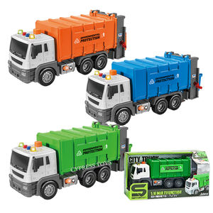 Juego <span class=keywords><strong>de</strong></span> Vehículos <span class=keywords><strong>de</strong></span> <span class=keywords><strong>Basura</strong></span> <span class=keywords><strong>de</strong></span> Plástico, Modelo <span class=keywords><strong>de</strong></span> Camión <span class=keywords><strong>de</strong></span> Simulación <span class=keywords><strong>a</strong></span> <span class=keywords><strong>Escala</strong></span> 1:16 para Niños - Product Image 1