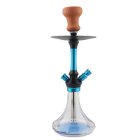 Meilleures ventes, design unique, narguilé en aluminium de haute qualité, ensemble de chicha, narguilé portable