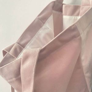 Sac de courses écologique réutilisable personnalisé avec lettres, grand sac fourre-tout en velours - Product Image 5