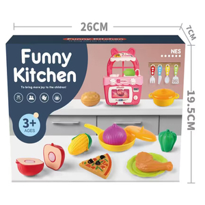 Juego <span class=keywords><strong>de</strong></span> Juguetes <span class=keywords><strong>de</strong></span> Cocina <span class=keywords><strong>de</strong></span> Plástico para Niños MILI, Modelo Nuevo, con Frutas, Verduras y Mesa <span class=keywords><strong>de</strong></span> Comedor - Product Image 3