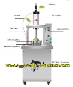 Prix d'usine à usage domestique, presse à chaud, tortilla roti, machine à <span class=keywords><strong>pizza</strong></span> manuelle et automatique pour restaurant - Product Image 2