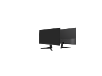 Monitor sin Marco MVA de 23.8 Pulgadas con Calificación A+, 75/100Hz, 1080P, HDMI, VGA, Soporte de Pared MNTW24