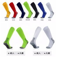 Chaussettes de football respirantes au genou Chaussettes de football unisexes en coton Chaussettes de football de football