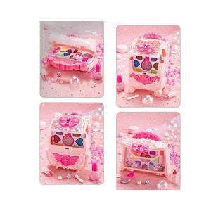 Boîte à <span class=keywords><strong>maquillage</strong></span> réaliste pour enfants, jeu de simulation pour les princesses, filles de 4 à 6 <span class=keywords><strong>ans</strong></span>, emballage en boîte en plastique de couleur - Product Image 5