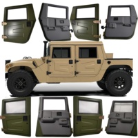 Assemblages de portes quatre battantes sans serrures, adaptés aux Hummer