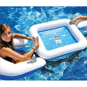 PVC Inflatable Water Card Playing Mat Outdoor Floating Game Table For Resort Hotel Leisure Entertainment - Product Image 3
