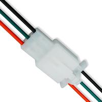 Connecteur en nylon blanc 3 4 6 broches avec contacts plaqués or pour l'assemblage de fils d'appareils électroménagers