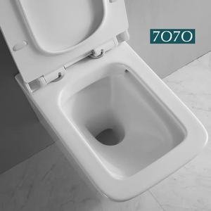 Siège de <span class=keywords><strong>toilette</strong></span> mural <span class=keywords><strong>suspendu</strong></span>, <span class=keywords><strong>toilette</strong></span> douce, suspension murale, sans bords - Product Image 5