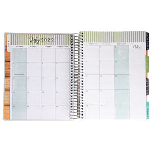 Couverture plastifiée en plastique, <span class=keywords><strong>2022</strong></span> pièces, feuille d'or, notebook d'agenda académique, impression couleur, agenda avec autocollants <span class=keywords><strong>de</strong></span> <span class=keywords><strong>poche</strong></span> - Product Image 5