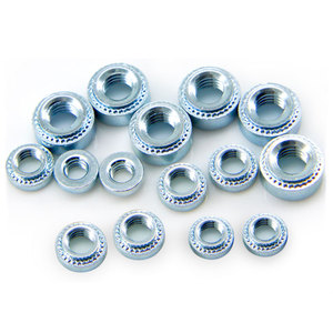 Chất lượng cao tự clinching Nuts CLINCH Stud <span class=keywords><strong>Nut</strong></span> standoff swage chèn M2 để M10 kẽm mạ thép chèn <span class=keywords><strong>NUT</strong></span> - Product Image 1