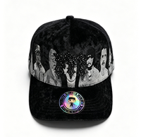 Casquettes G5 en gros, style baseball, à visière courbée, 5 panneaux, en daim doublé satin, El Mago Thirty on Caps, Governed Force, Gorra Bigg boss