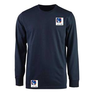 メンズ長袖プリントTシャツポリエステル/コットンブレンド180gヘビー級エコフレンドリーなしわ防止クイックドライ通気性レギュラー - Product Image 4