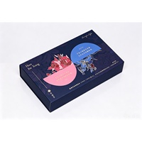 Faltbare Recycelbare Karton-Geschenkbox mit Griff Individuelle Verpackung Logo UV-Vollfarbdruck Matt-Laminierung Magnetverschluss