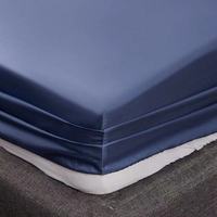 Parure de lit hôtelière en gros 300TC personnalisée avec housse de couette et drap-housse en coton égyptien 100% écologique certifié Oeko-Tex