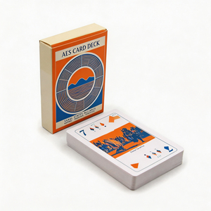 Cartes à jouer personnalisées avec logo, impression de jeux de cartes en papier ou en plastique pour cadeaux de fête, cadeaux d'affaires, magasins de jeux - Product Image 1