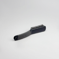 Brosse de nettoyage automobile pour scories de soudure et grilles, fil de laiton, manche en silicone, usage intensif, OEM LEBANG