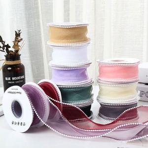 Cinta de Flores con Diseño de Cola de Pez de Lujo, Poliéster Ecológico para Envoltura de Regalos y Eventos Deportivos, Hecho en China - Product Image 4