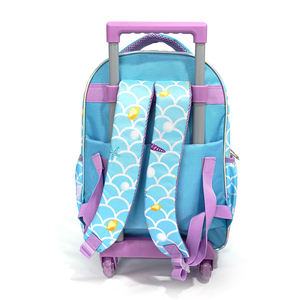 Conjunto de <span class=keywords><strong>mochila</strong></span> escolar <span class=keywords><strong>con</strong></span> <span class=keywords><strong>ruedas</strong></span> 3 en 1 para niños de alta calidad, mochilas <span class=keywords><strong>con</strong></span> personaje de <span class=keywords><strong>sirena</strong></span> de dibujos animados <span class=keywords><strong>con</strong></span> bolsa de Almuerzo - Product Image 5