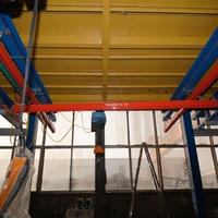 Rail de guidage fermé en acier Q355B haute résistance, formé par rouleaux, anti-déformation, portant, découpé au laser, soudé robotiquement, pour voie aérienne
