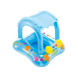 Надувной детский поплавок Intex 56581, морская звезда, детское сиденье для бассейна, плавательный круг, Плавающая Платформа для детей