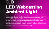 Godox-lampe de remplissage CL10 LED pour Studio photo, éclairage d'ambiance pour photographie et vidéo, livraison gratuite