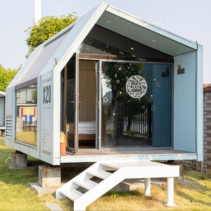 Casa Prefabbricata Modulare Tiny Home, Chata Prefabbricata Sips Mobile con Più Stanze in Acciaio Leggero - Product Image 3