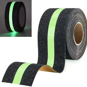 Ruban antidérapant auto-luminescent coloré en matériau PEVA, imperméable et résistant à l'usure, autocollant de sécurité pour rampe d'escalier - Product Image 2